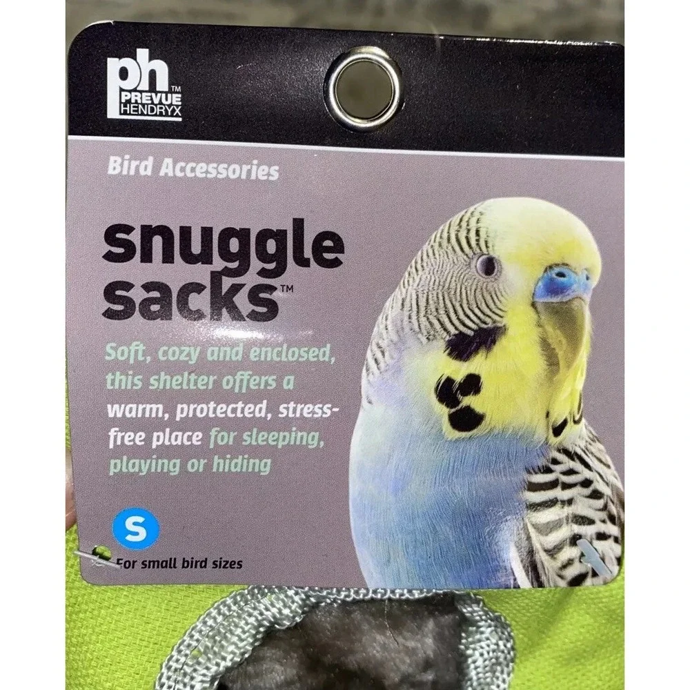Prevue Small Snuggle Sack Green For‎ Small Bird Birds Cage